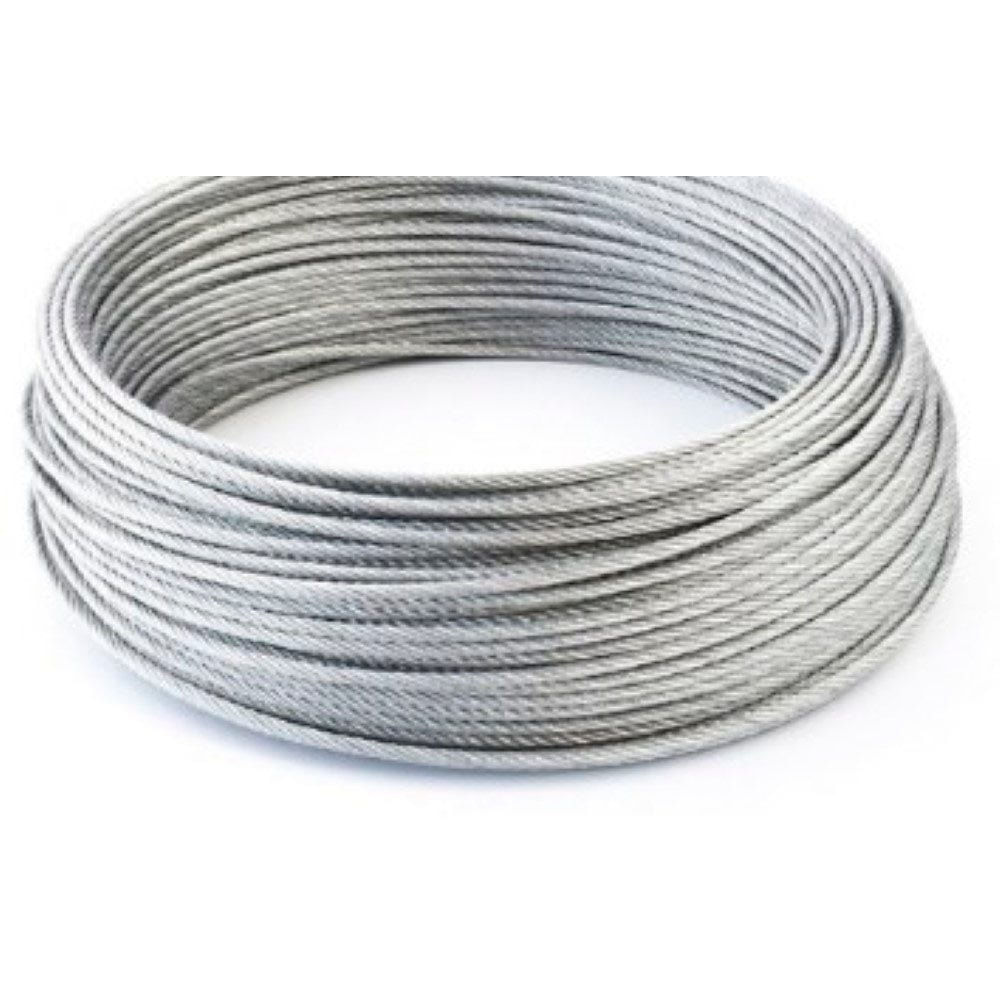 Cable Acero 1/4 6 Hilos x 19 Hebras