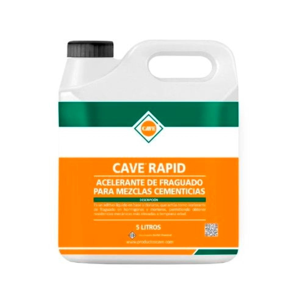 Acelerador Fraguado Rapid Bidon 5 Lts Cave