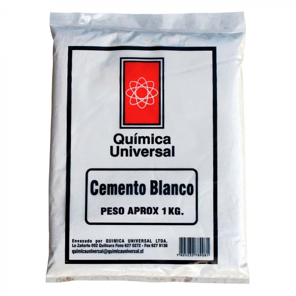 Cemento Blanco Bolsa 1KG