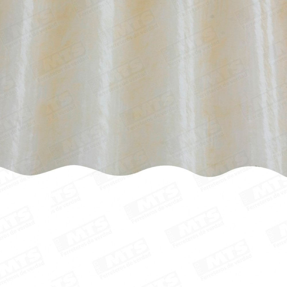 Plancha Fibra Vidrio Onda Zinc 2.50MT Amarillo