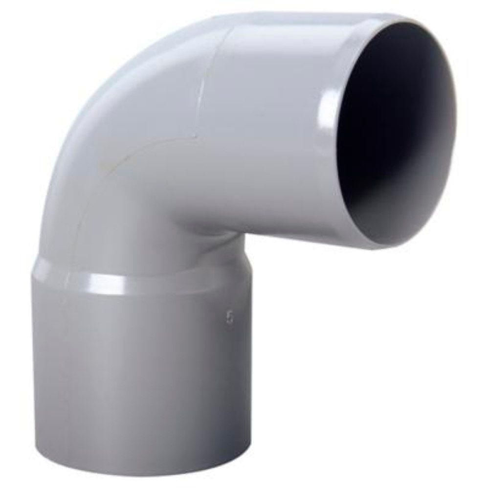 Codo Pvc 90 Gris 50MM Sanitario