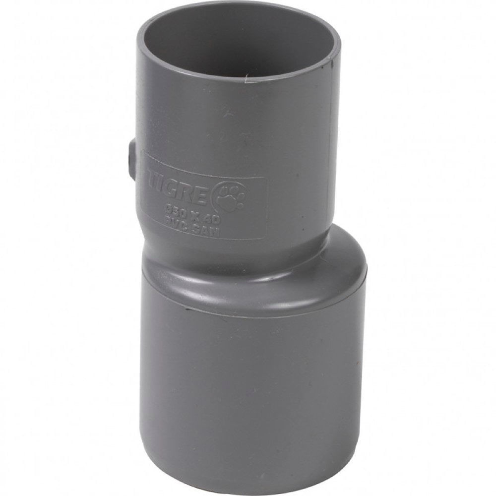 Reduccion Pvc Gris 50 x 40 Sanitario