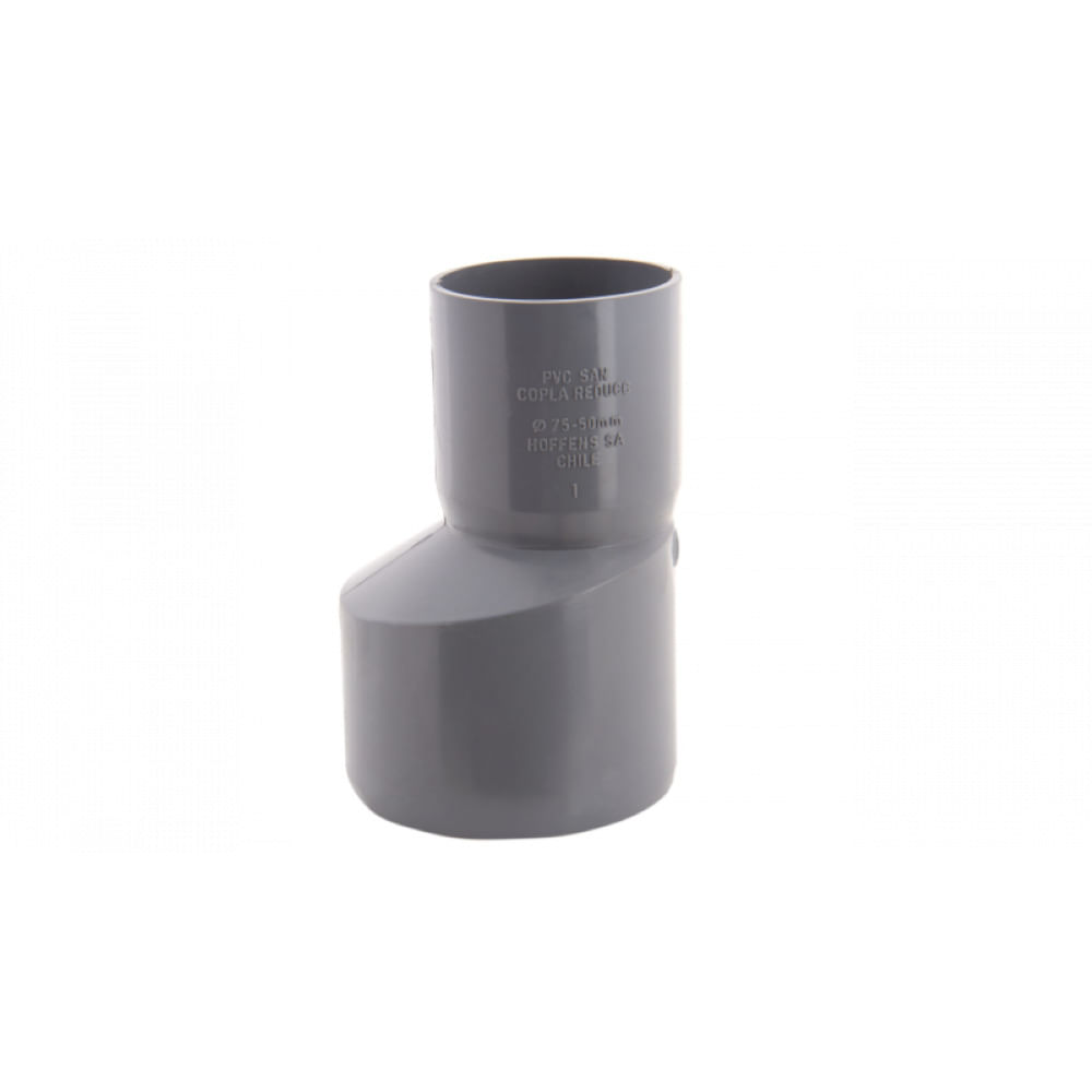 Reduccion Pvc Gris 75 x 50 Sanitario