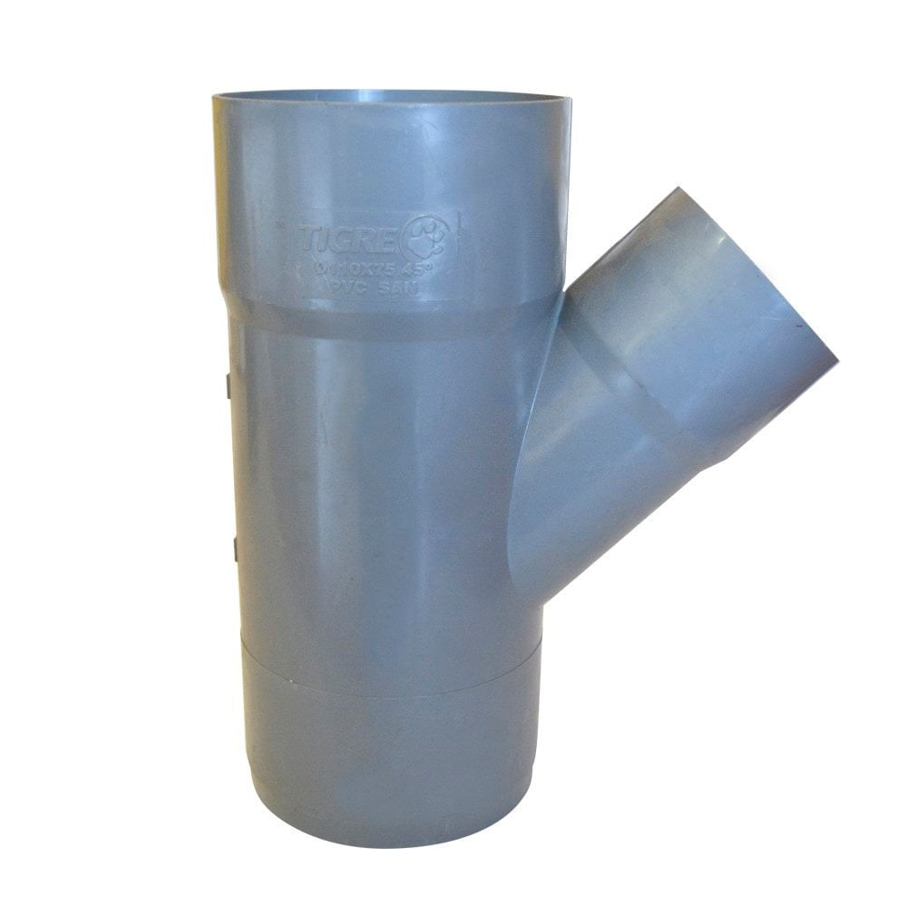 Vee Pvc Gris 50 x 50MM Sanitario