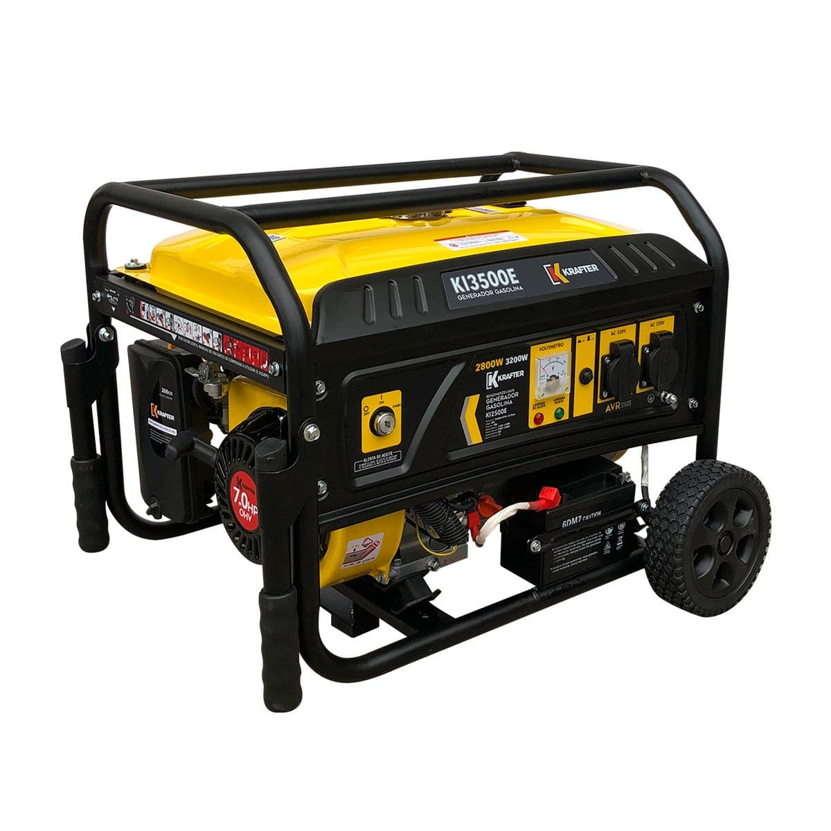 Generador Gasolina 3.2 Kva P/e KI3500E Krafter