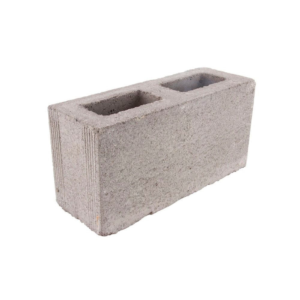Bloque Hormigon Liso Gris 15 x 20 x 40
