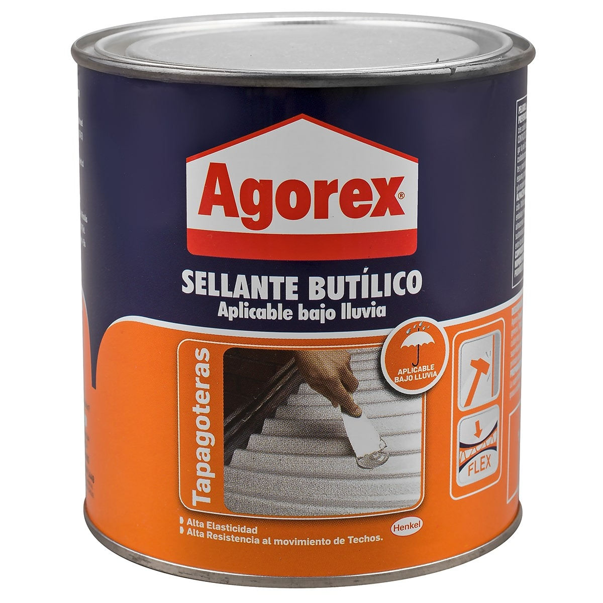 Sellador Butilico 900 GR Tapagoteras Agorex