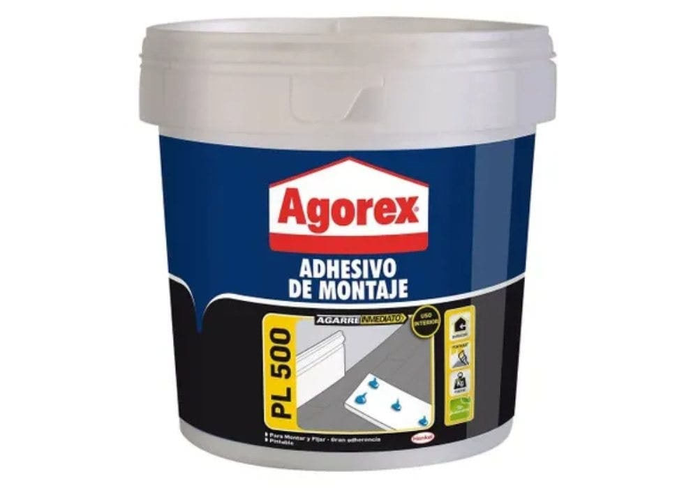 Adhesivo Montaje PL500 Galon 3.8KG AGOREX