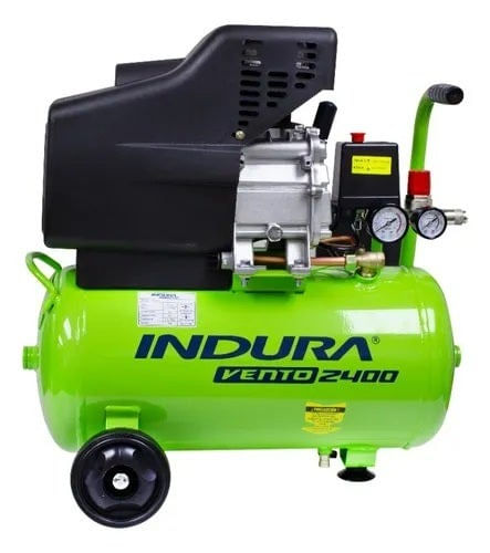 Compresor Vento 2400 Pro C/ Kit 3 Pzs. 2HP 24 Lt.