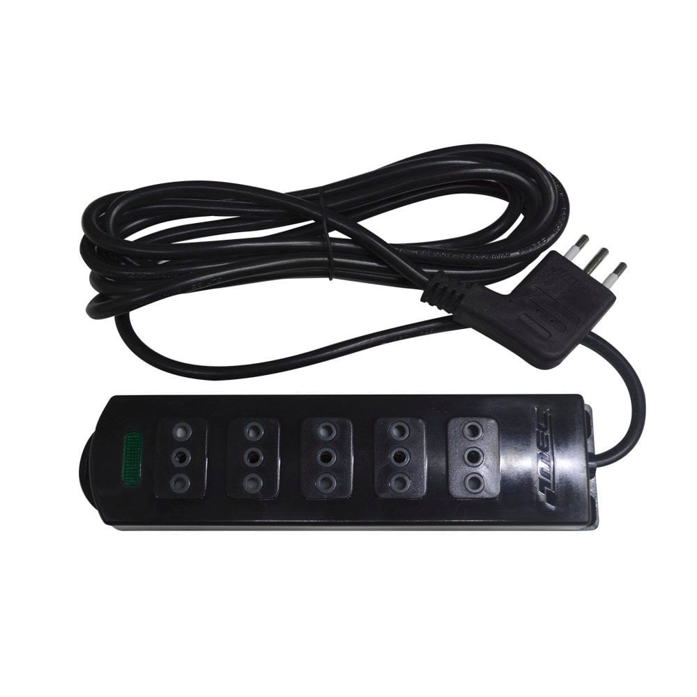 Alargador Multiple 10A 2PT 3MT