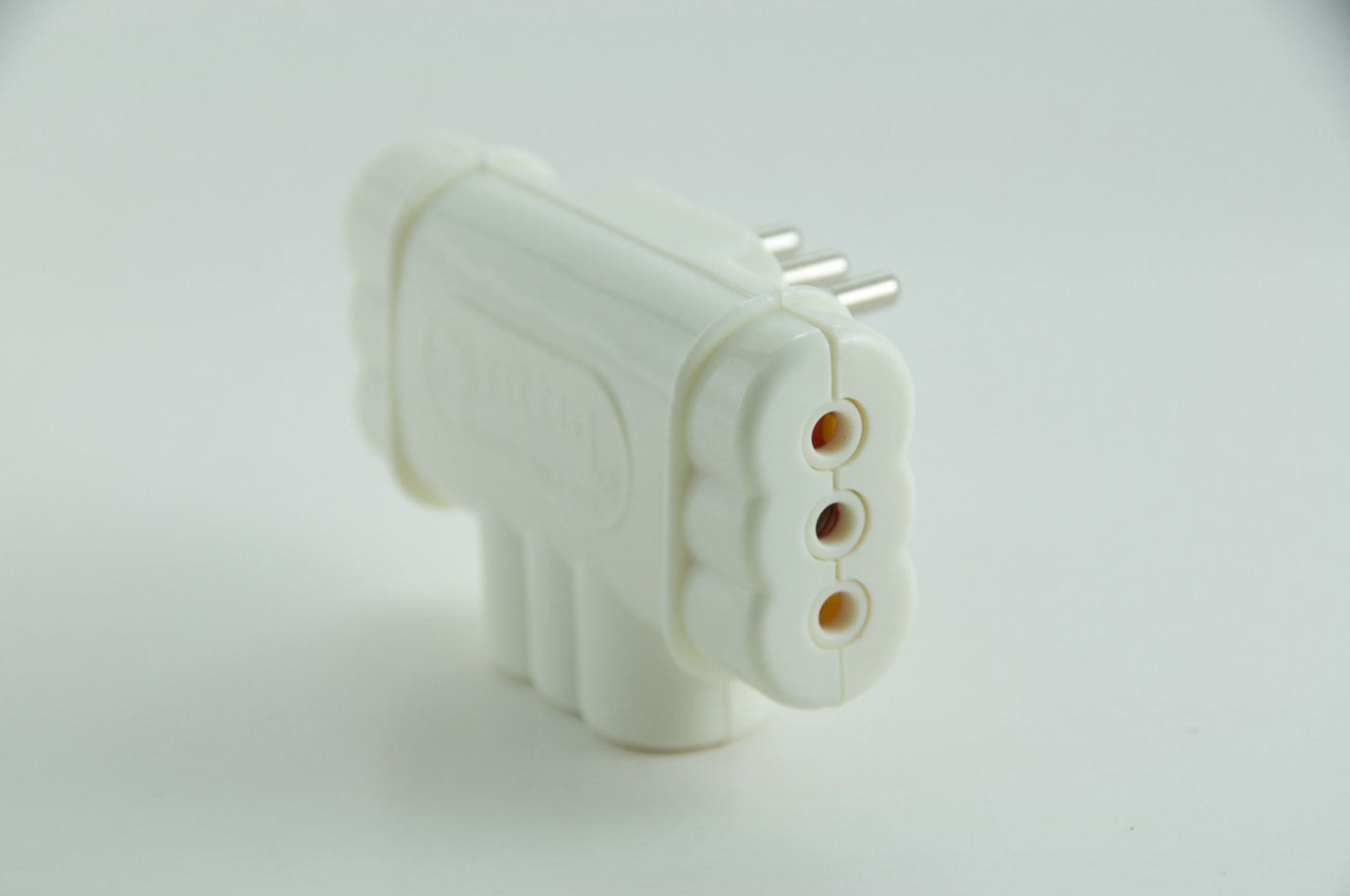 Adaptador Triple Plano Rittig Marfil
