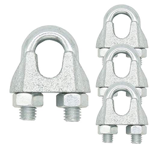 Abrazadera Galvanizada Cable 5/8
