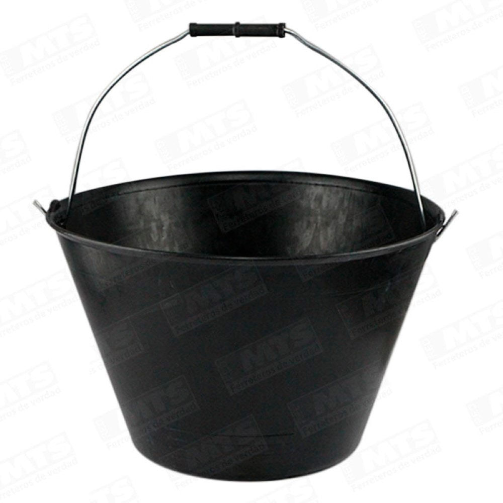 Balde Concretero Plastico Asa Metal 12 Lt.