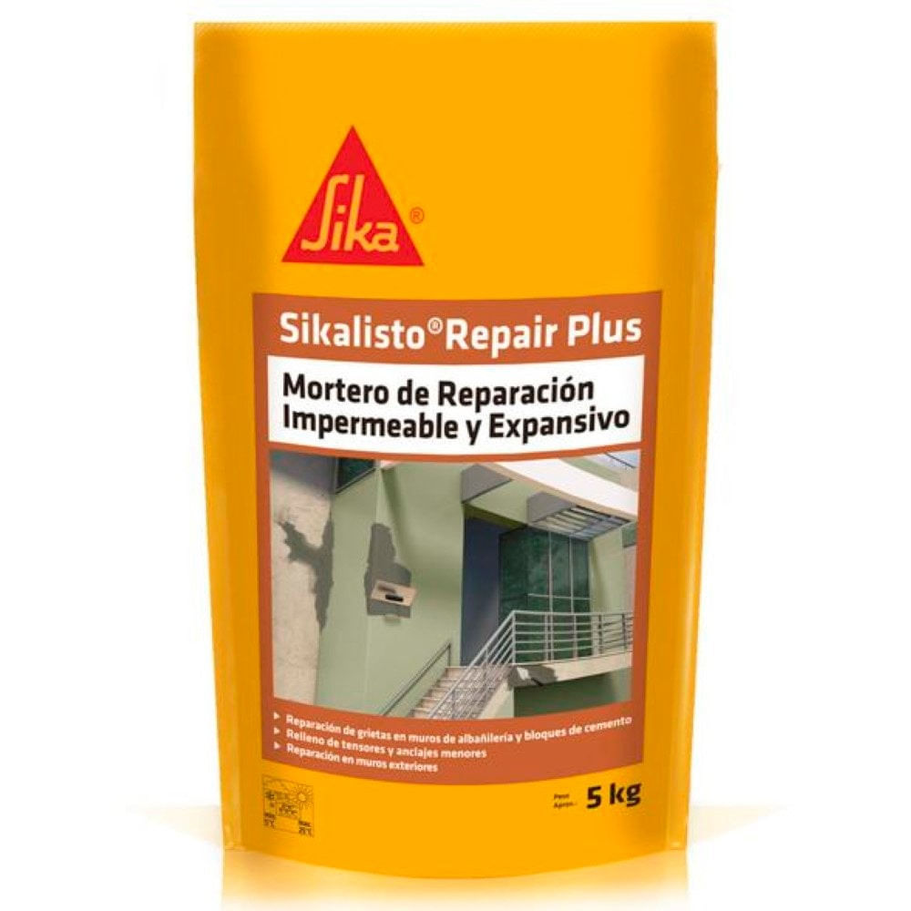 Mortero Reparacion Sikalisto Repair Plus 5KG
