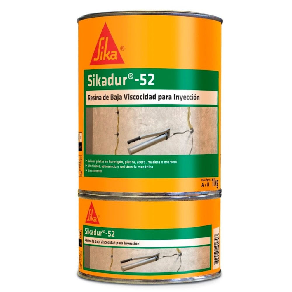 Resina Relleno Grietas Sikadur 52 Juego(ab ) 1KG