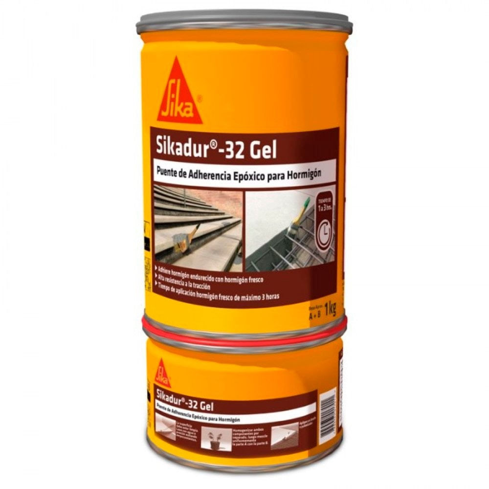 Puente Adherencia SIKADUR-32 Gel Juego (ab) 1 KG