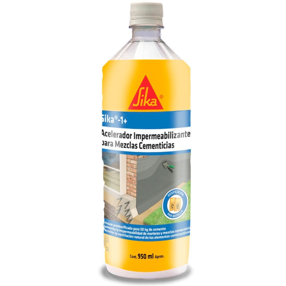 Aditivo Impermeabilizante Sika 1 Botella 950 ML