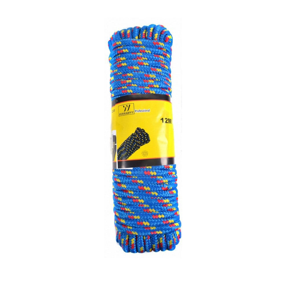Rollo Cuerda Nylon Trenz 12MM x 30MT CUZ125
