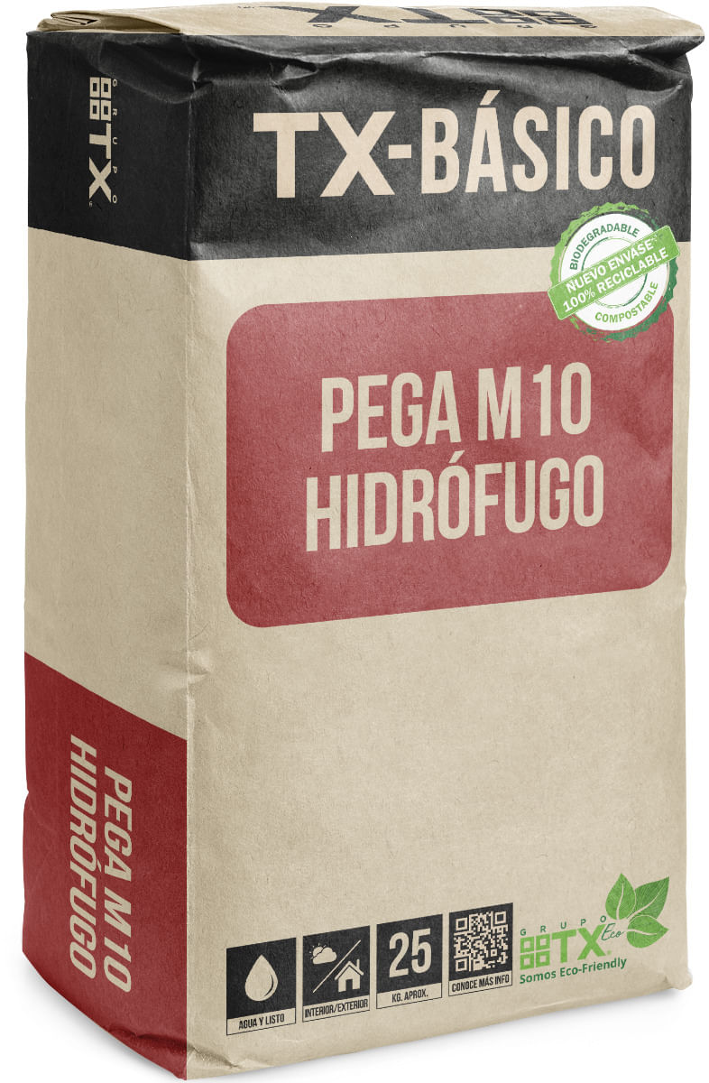 Mortero Pega M-10 25 KG TX