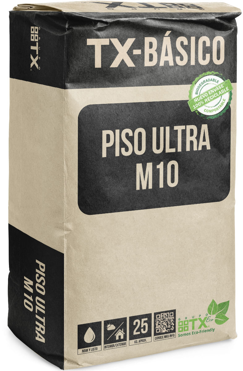 Mortero Piso M-10 25 KG TX