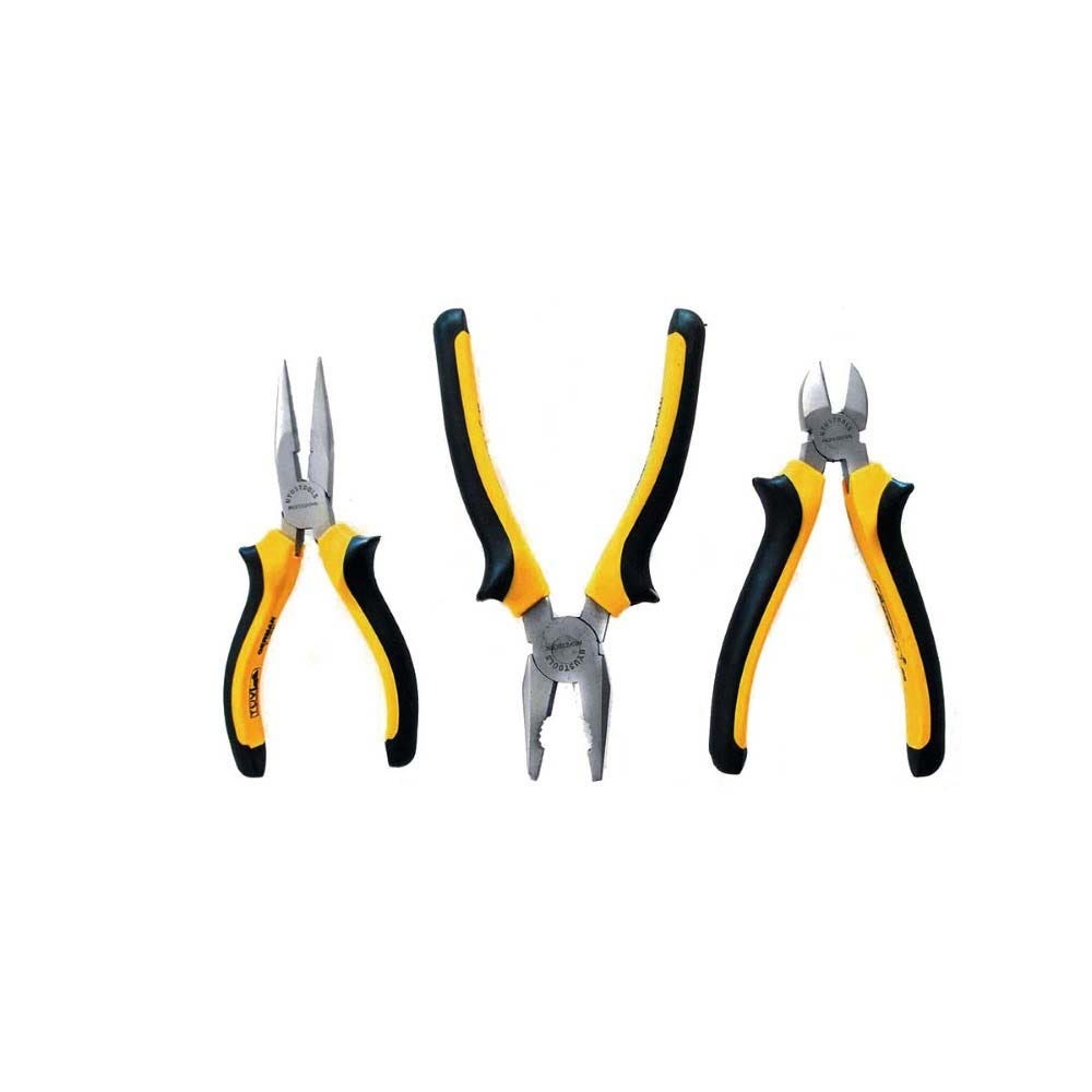 Alicate Set 3PCS Negro/amar. Uyustools