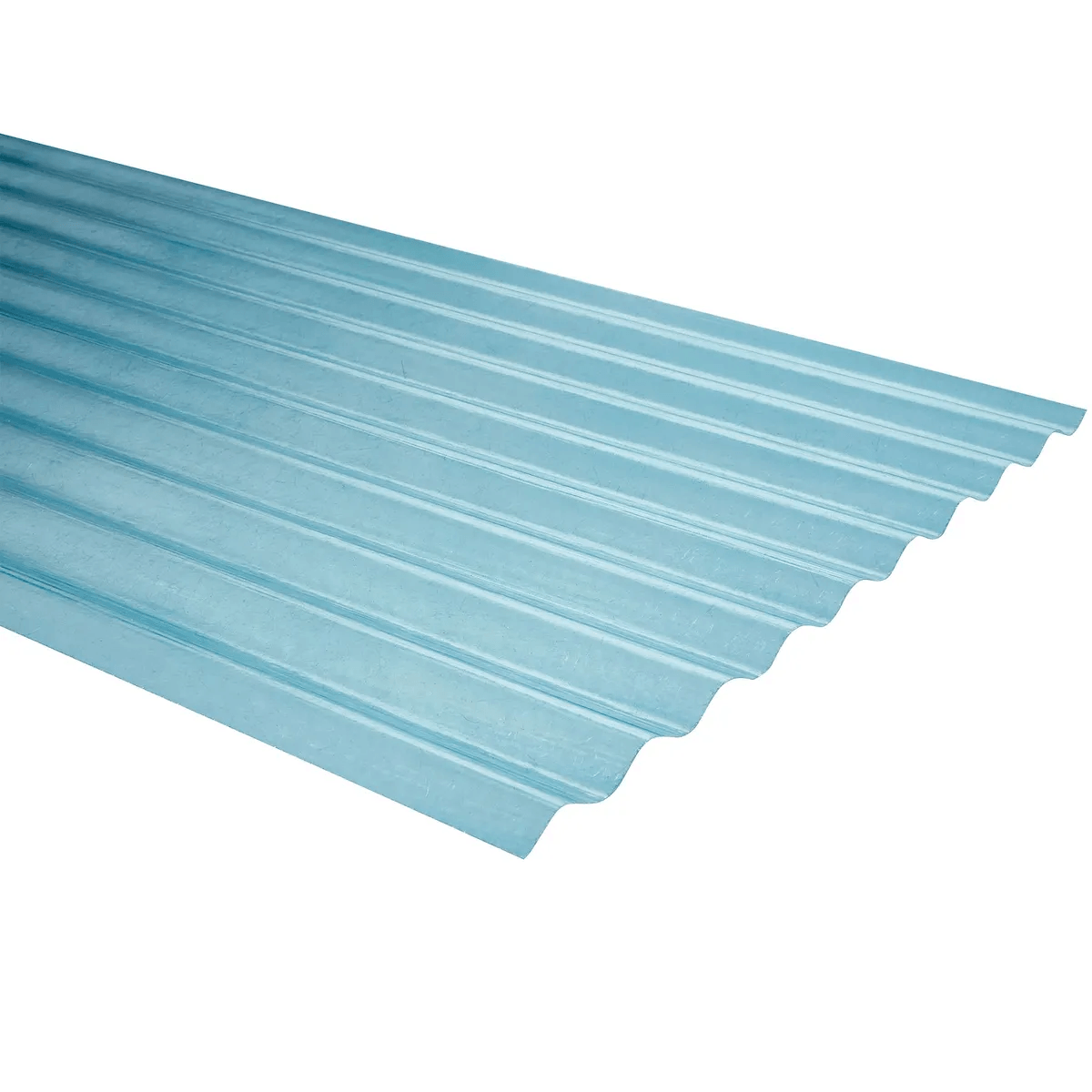 Plancha Fibra Vidrio Onda Zinc 2.00MT Natural