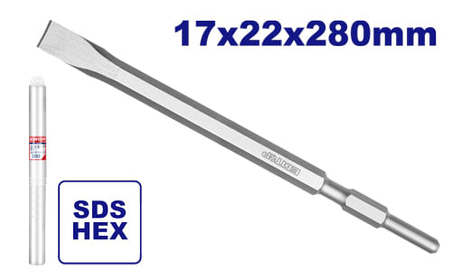 Cincel Plano Sds Hex 17X22X280MM ECHS072822