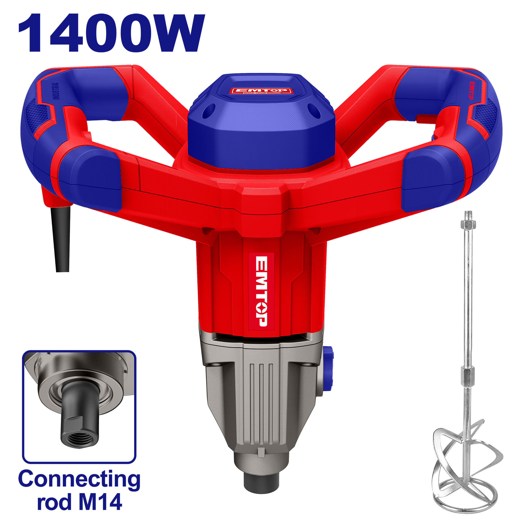 Mezclador Electrico 1400W EMXR14001 Emtop