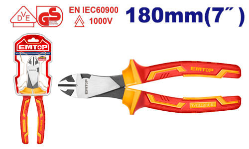 Alicate de Corte Aislado 7 EPLRHD0731 Emtop