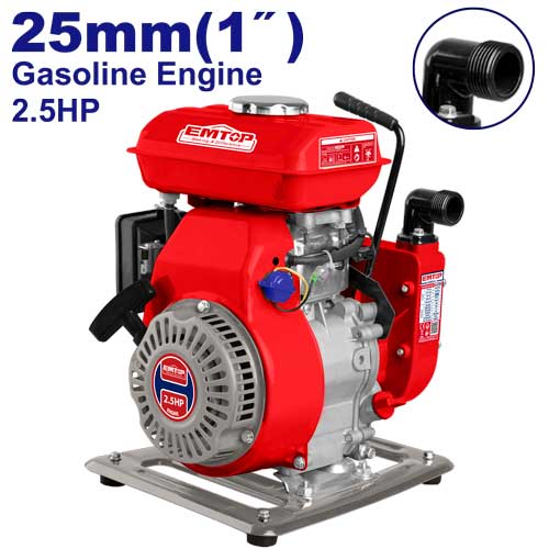 Motobomba Gasolina 1 EGWP2512 Emtop