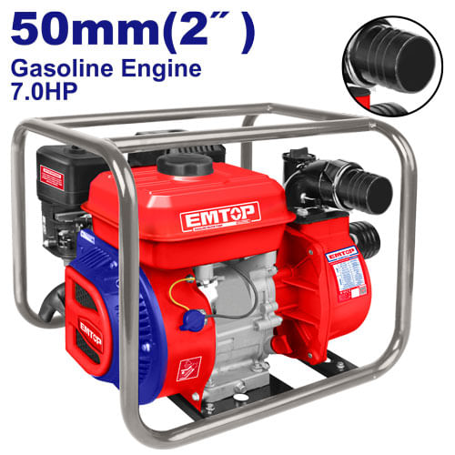 Motobomba Gasolina 2 EGWP5012 7HP 500 L/m Emto