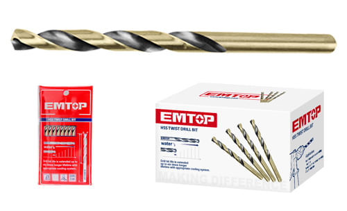 Broca Hss 10mm ETDB11001 Emtop