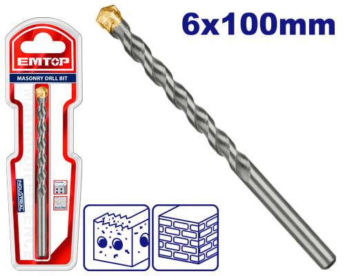 Broca Concreto 6X100 ECDB020610