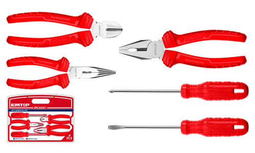Set Herramientas Alicates  Atorn EPLS0501 Emtop
