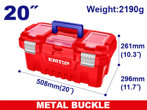 Caja de Herramientas Plastica 20 EPBX2002