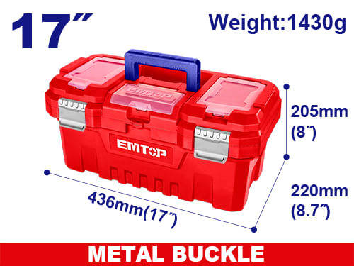 Caja de Herramientas Plastica 17 EPBX1702