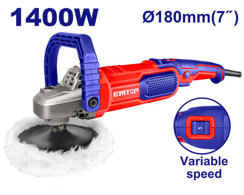Pulidora Angular 7 1400W EAPR1402 Emtop