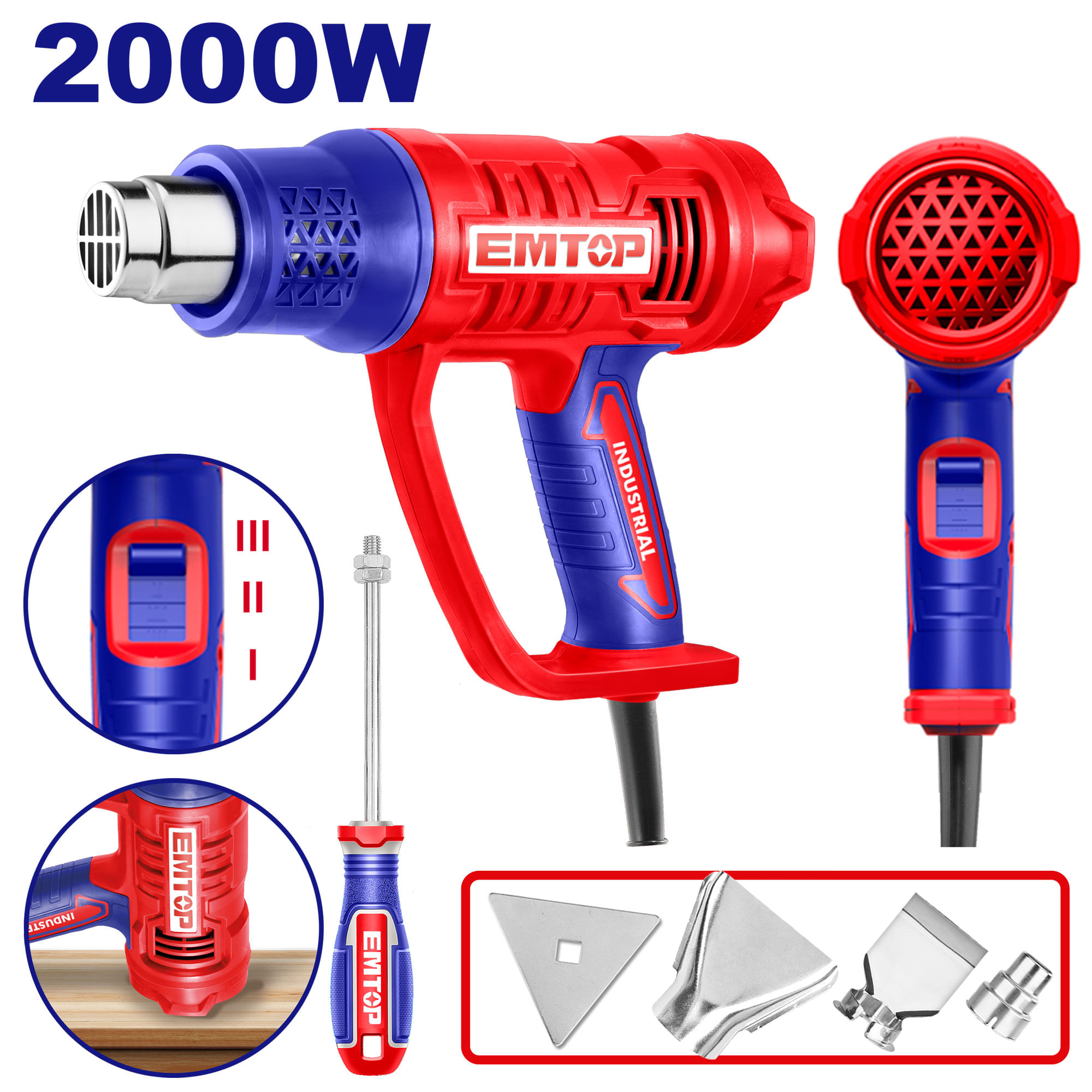 Pistola de Calor 2000 w EHGN20078