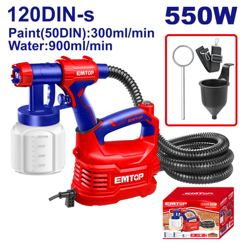 Pistola Pintar 550W ESGN50001 Emtop