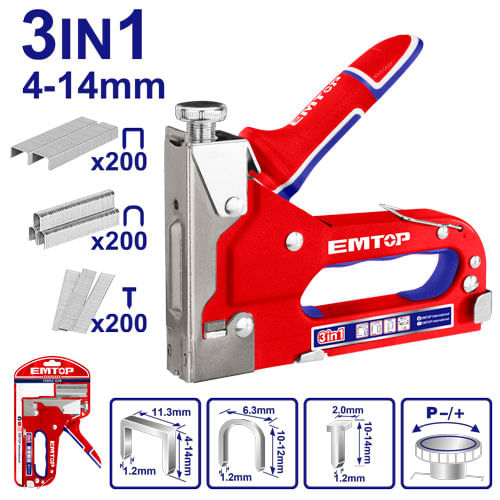 Engrapadora 3 en 1 ESGU1001 Emtop