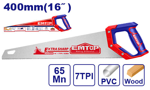 Serrucho Carpintero 16 EHAS4002 Emtop