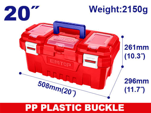 Caja de Herramientas Plastica 20 Plastico EPBX2001