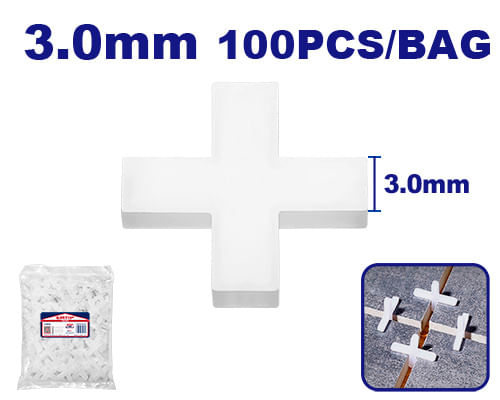 Espaciador Ceramicas 3 MM Bolsa 100 un EMXZ1003