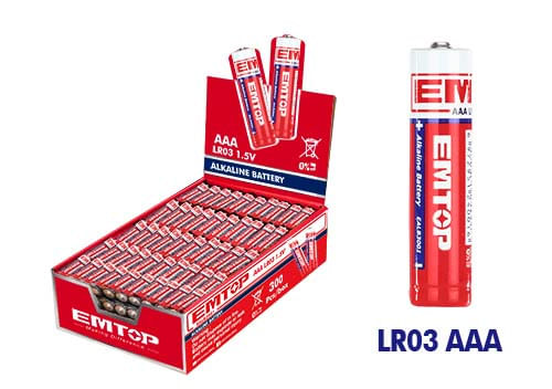 Pila Alcalina Aaa Pack 4 Unidades EALB3001 Emtop