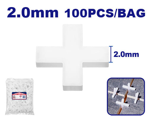 Espaciador Ceramica 2 MM Bolsa 100 Un. EMXZ1002