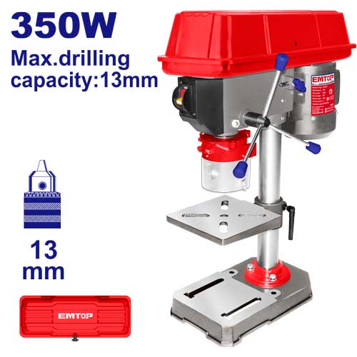Taladro Pedestal 350W 13MM EDPS1301 Emtop