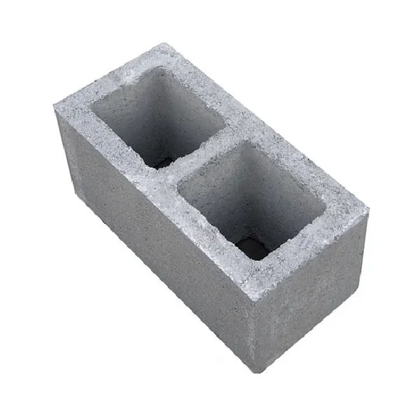 Bloque Hormigon Liso Gris 20 x 20 x 40