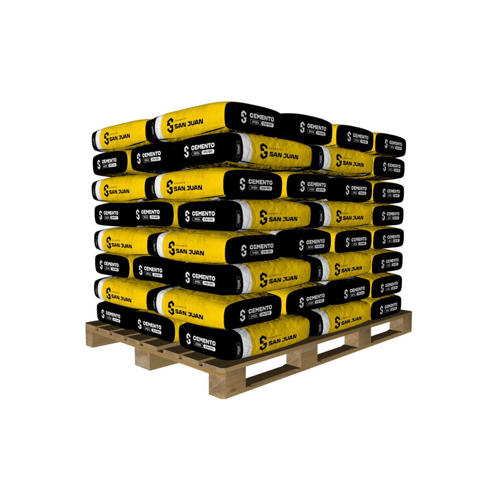 Cemento San Juan 25 KG Pallet 64 Sacos