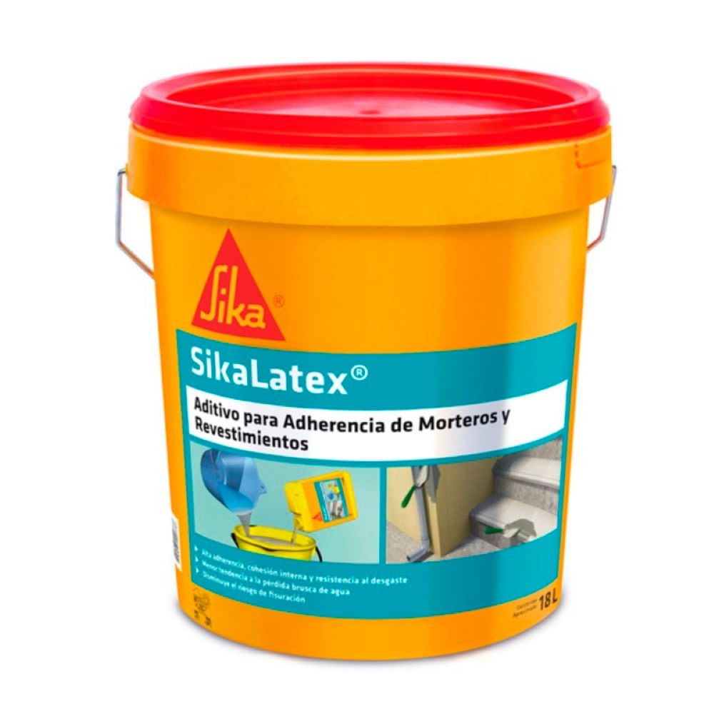 Aditivo Adherencia Morteros Sikalatex 18LT