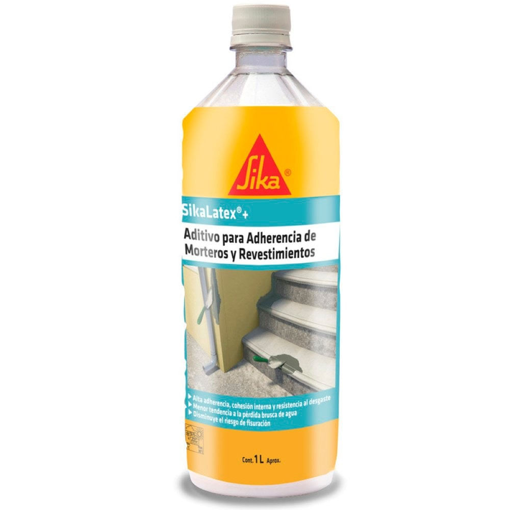 Aditivo Adherencia Morteros Sikalatex 1LT